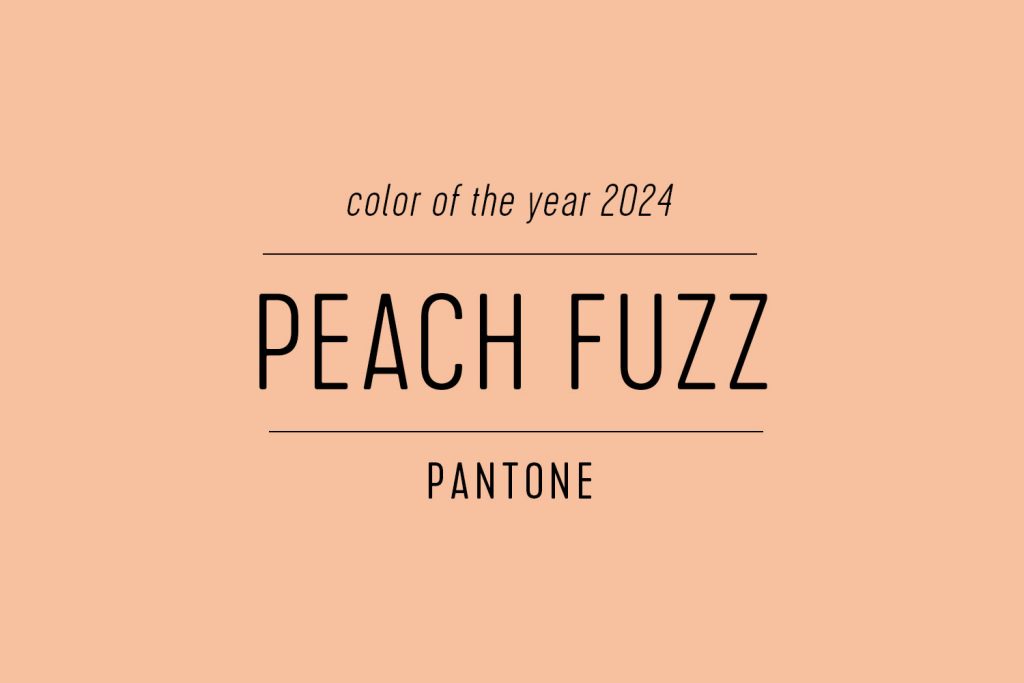 Color Swatch of Pantone Color Of The Year 2024 Peach Fuzz