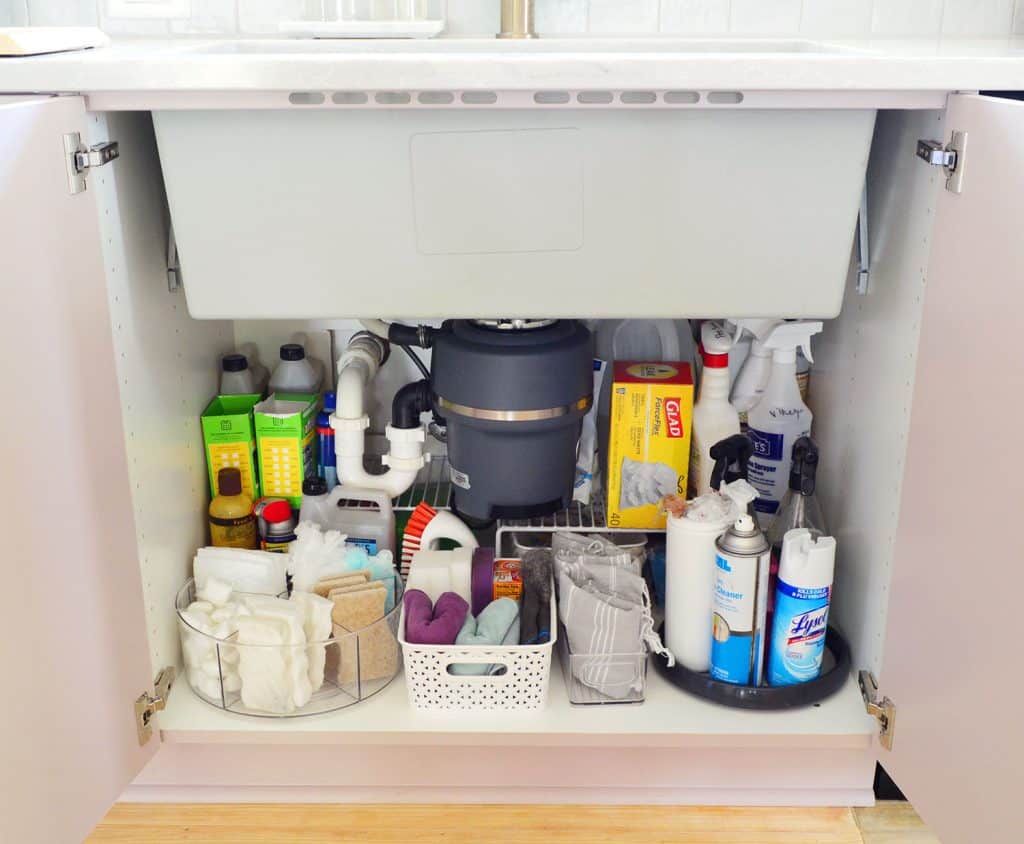 Under Sink Storage In Ikea Cabinet