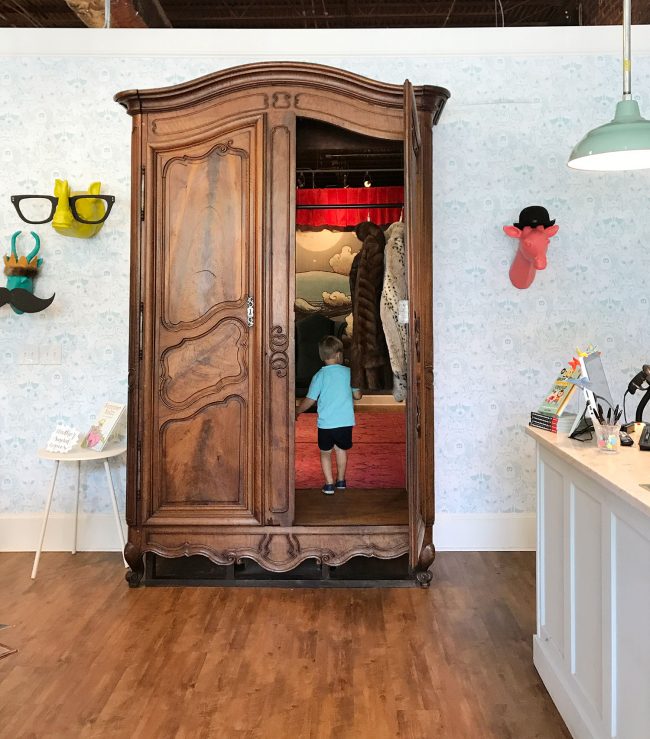 kids room ideas secret wardrobe hideaway