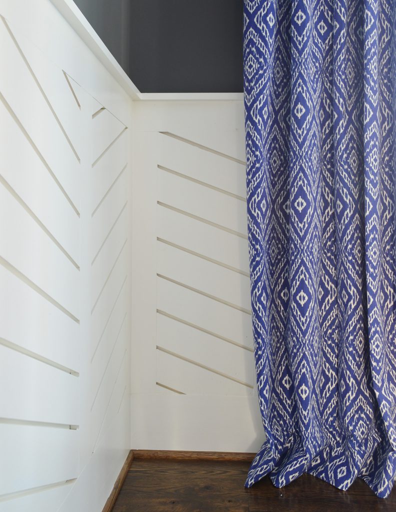 Curtain Examples Showhouse Dining Room Wainscot Detail