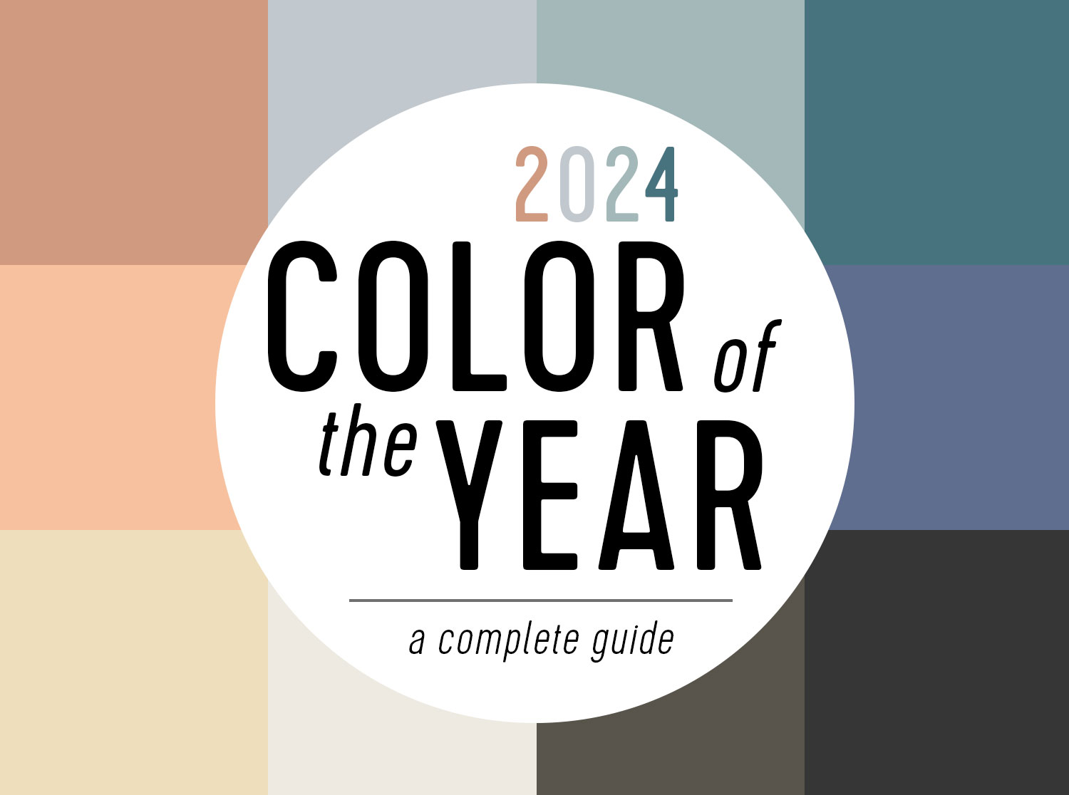 Each Coloration of the 12 months 2024 – All In One Place!