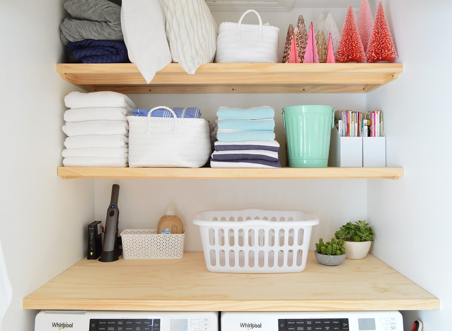 How To Construct Simple Laundry Cabinets