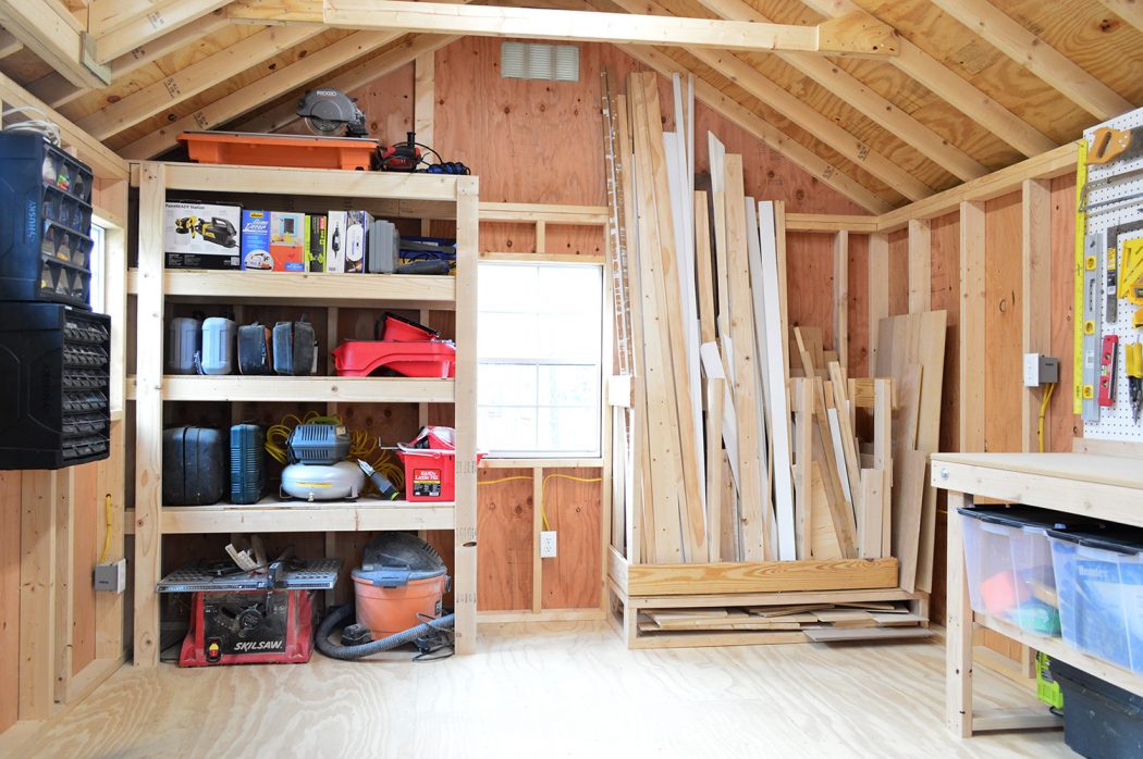 How To Construct DIY Storage Shelving